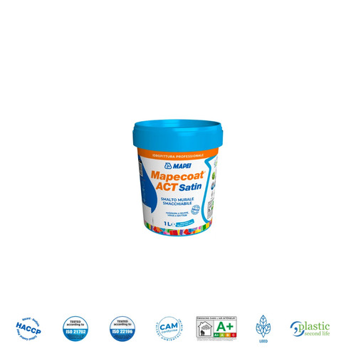 Mapecoat act satin smalto - mapecoat,