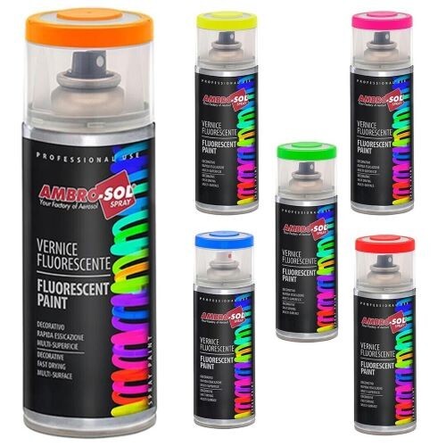 Vernice fluorescente spray - fluorescente,