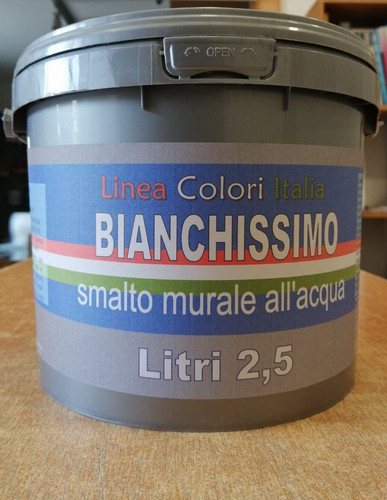 Bianchissimo smalto murale - smalto,