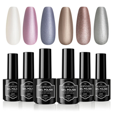 Kipozi set smalto gel glitter - kipozi,